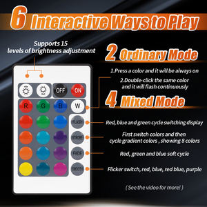 Luci LED RGB per Paraurti Anteriore e Posteriore per Chevrolet Camaro 2016~2021, Cadillac CTS 2014~2021, ATS 2015~2021 - Product Image 6