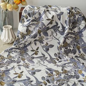 Nuovo Tessuto Jacquard Cinese Vintage Oro con Rilievo <span class=keywords><strong>a</strong></span> Rami, Fiori e Uccelli, Tinto in Filo, per Gonne, Gilet, Cappotti e <span class=keywords><strong>Tende</strong></span> - Product Image 3
