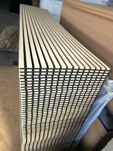 MDF Acoustic Bảng điều khiển khuếch tán tường cách âm slat sợi Gỗ Acoustic tấm - Product Image 6