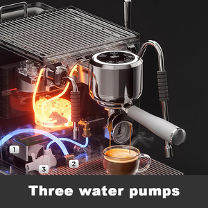 Premium Automatic Latte 20 Bar Aluminium kessel Transient Thermal Maker Kaffee maschine Commercial - Product Image 3