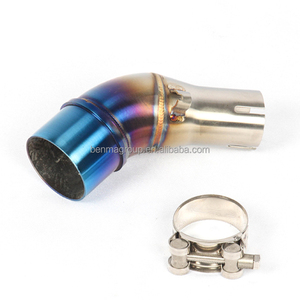 <span class=keywords><strong>YZF</strong></span> R25 R3 MT-03 MT03 moto échappement 51mm systèmes d'échappement connexion silencieux modifié sans lacet moyen lien tuyau - Product Image 4