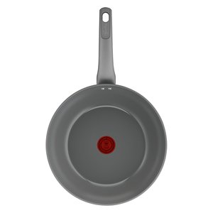 <b>Wok</b> Ceramic Aluminum 1 handle (28cm) RESOURCE Grey 010274041828 - Product Image 2