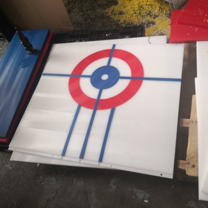 Tapis de sol de patinage/patinoires de hockey synthétique personnalisé artificiel/feuille UHMWPE résistante à l'usure tuile de <span class=keywords><strong>glace</strong></span> de 20MM d'épaisseur pour skate - Product Image 4