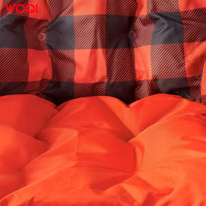 Silla Plegable para Exteriores Woqi, Silla Reclinable de Aluminio y Acero para Jardín y Camping, Color Escarlata, 71x89x99cm - Product Image 1