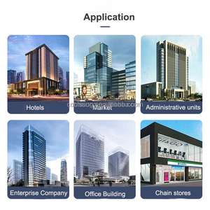 Chisung DCモーターオートスライドドアオープナー100KGダブル/シングルガラスドアセンサーリモコン付き - Product Image 6