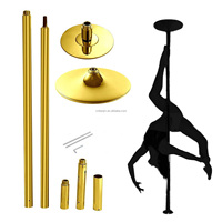 Poteau de danse spinning ou Fitness Portable, de 45mm, nouveauté