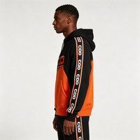 Sweat-shirt à capuche pour homme en molleton lourd 350g 100% coton, coupe ample, brodé, style hip-hop, séchage rapide, conception personnalisée ODM