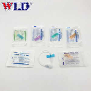 Toptan kafa derisi ven seti çift kanat 24g-27g kafa derisi ven infüzyon seti - Product Image 4