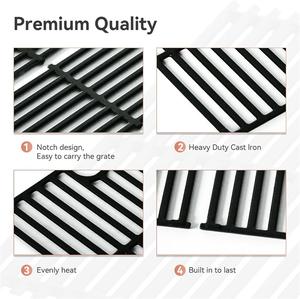 Rejilla para Parrilla de <span class=keywords><strong>Gas</strong></span>, Rejilla para Asar al Aire Libre, Rejilla Cuadrada para Cocinar, Accesorios para Barbacoa para Carne - Product Image 5