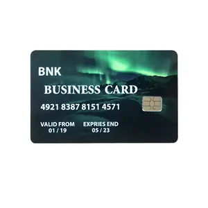 supplier Best quality !bank debit card`s standard Golden card 4442 5528 24C08 contact ic card with ISO7816