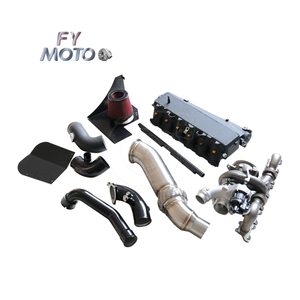 Intake Manifold +Turbocharger +Downpipe +Turbo Inlet +Chargepipe +Air Intake untuk B58 M240i 340i 440i 540i 740i - Product Image 1