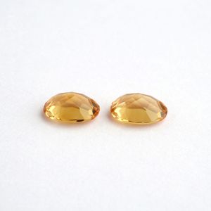สินค้าใหม่มาแรง พลอยทรงรี ขนาด 5*7 มม. สีเหลือง พลอยซิทรินธรรมชาติ - Product Image 3