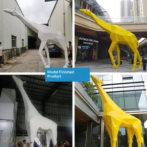 Escultura de Fibra de Vidrio Personalizada para Centros Comerciales, Decoración de Paisajes Exteriores, Hermosa Decoración para Plazas de Ciudad, Parques, Figuras de Dibujos Animados de Gran Tamaño - Product Image 3