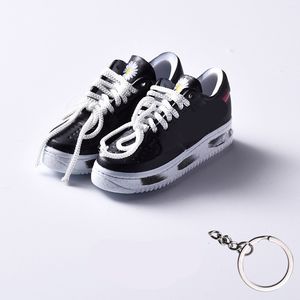 Mini chaussure 3D, porte-clés en forme de sneaker, vente en gros, PVC, caoutchouc, prix d'usine, porte-clés en caoutchouc populaires - Product Image 3