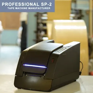 Máquina automática de embalaje con logotipo de impresión, dispensador de cinta automática de papel Kraft húmedo, engomado, de uso amplio, activada por agua