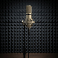 Micrófono de Condensador Profesional para Estudio Midiplus Hz9, Micrófono de Grabación XLR con Diafragma Grande de 34 mm para Voces y Instrumentos Profesionales