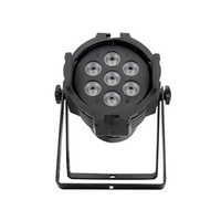 Projecteur LED Par mini 7*10W RGBW 4-en-1 avec effet de mélange de couleurs RGBW, éclairage de scène, contrôle DMX512 pour parcs à thème et fêtes