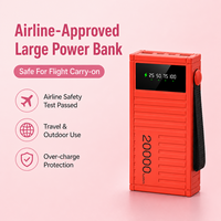 Batterie externe 20000 mAh à charge ultra-rapide 22,5 W avec affichage LED en temps réel, idéale pour les voyages et sûre, prise en charge OEM/ODM par l'usine source