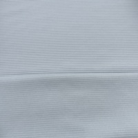 Tela de Nailon y Elastano con Rayas Tridimensionales, Material Transpirable de Alta Calidad para Trajes de Baño de Niñas, Diseño Liso a la Moda
