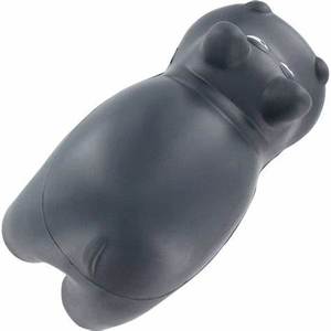 Custom Logo Promotional <b>Gifts</b> PU Foam Hippo Shape Stress Ball Hippo Anti Stress Ball Reliever Toy - Product Image 2