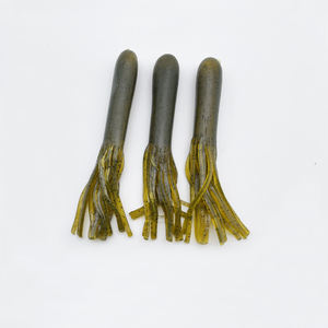 Gonne morbide in PVC esche esche da <span class=keywords><strong>pesca</strong></span> traina esche da <span class=keywords><strong>pesca</strong></span> in acqua salata esche da Jigging esca mercato Canada accessori da <span class=keywords><strong>pesca</strong></span> - Product Image 2