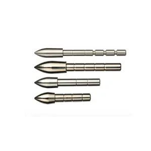 Boogschieten Pijl Component Staal 60gr Tot 120Grain Broadhead 0.165 "Doel Pijl Veld Punt