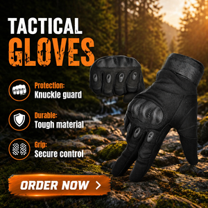 Gants tactiques professionnels à doigts entiers avec protection des articulations, pour moto, cyclisme, équipement de plein air pour hommes - Product Image 6