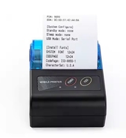 Impresora Térmica Portátil Yunli de 58 mm, Sistema POS de 2 Pulgadas para Recibos, Códigos de Barras y Etiquetas, Inalámbrica, Bluetooth, en Existencia