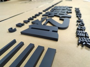 Letras acrílicas 3D Logo Sign Custom Shop Nombre Tableros Led Signage Letra acrílica Signo no iluminado Signos - Product Image 4