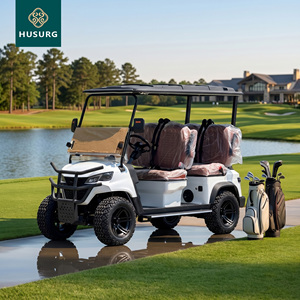 Mini Carro de Golf de Chasis Alto <span class=keywords><strong>para</strong></span> 4 Personas, Buggy Eléctrico LSV con Batería de Litio, Certificado CE, 30 km/h, 90 km de Autonomía <span class=keywords><strong>para</strong></span> Campos de Golf - Product Image 1