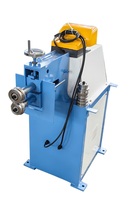 Machine rotative ronde de butin de rouleau de perle de tôle de conduit pour le perlage galvanisé de feuille