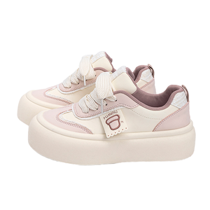 Zapatos Deportivos Casuales de Moda para Mujer, Diseño con Cordones, Ligeros, Sintéticos, Antideslizantes, de PVC Sólido, Venta al Por Mayor - Product Image 1