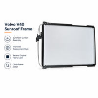 31424869 32239410 Nouveau kit de remplacement de cadre de vitre de toit ouvrant panoramique pour Volvo V40 2013-2019