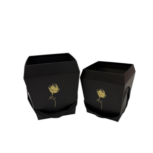 Caja de Regalo de Flores para las Fiestas Más Vendida, con Asa, Caja de Flores Portátil para el Día de San Valentín, Caja de Arreglos Florales Portátil - Product Image 4