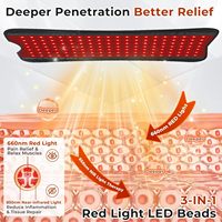 Dispositivo de Terapia LED de Mano con Luz Roja para Alivio del Dolor en Espalda y Cintura en el Hogar