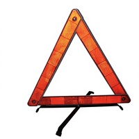 Triángulo de Advertencia de Emergencia para Automóvil, Triángulo de Advertencia, Señal de Tráfico Triangular para Remindere de Seguridad en Caso de Avería de Vehículos en Carretera