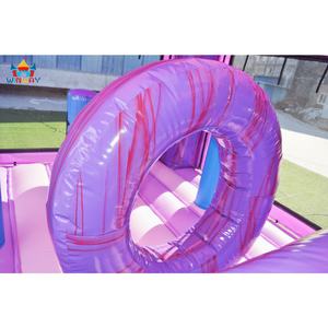 Château gonflable K-pop, parcours d'obstacles gonflable, maison de rebond démoniaque à louer - Product Image 4