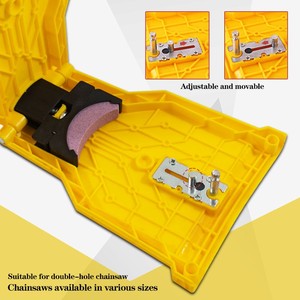 Sierra de cadena especial para carpintería, sierras eléctricas, soporte de afilado duradero de plástico ABS, herramientas de afilado de cadena al por mayor de fábrica - Product Image 4