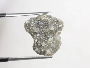 เพชรหายาก 14.60 กะรัต เพชรดิบธรรมชาติจากแอฟริกา: เพชรสีเทาที่ยังไม่ได้ขัดเงา - Product Image 3