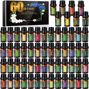 Huiles Essentielles 100% Pures et Naturelles <span class=keywords><strong>de</strong></span> Grade Thérapeutique 10ml en Bouteilles en Verre, Solubles dans <span class=keywords><strong>l</strong></span>'Eau pour Diffuseur d'Arômes et Humidificateur USB, Thé Orange - Product Image 6