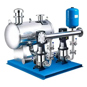Ss pompa pendorong kecepatan sistem tekanan air Vfd untuk Pompa