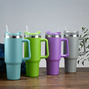 Hot Sale 40oz Travel Mug Vacuum Insulated Coffees Mug Travel 40oz With Handle