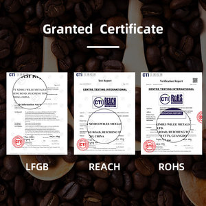 Piano cottura in acciaio inossidabile tradizionale fornello a induzione Moka caffettiera e teiere da campeggio all'aperto falò turco - Product Image 5