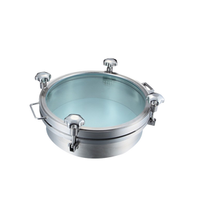 타원형 맨홀 커버 304 316 스테인레스 스틸 위생 표준 압력 제작 서비스 Saning SYMC OEM/ODM CNC 서비스 - Product Image 4