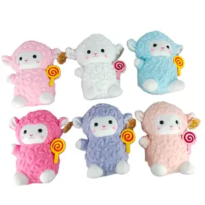 A05876 Lollipop Sheep 24cm Multi-color Cute And Lovely Plush Toys Home Decoration Soft Cute Baby
