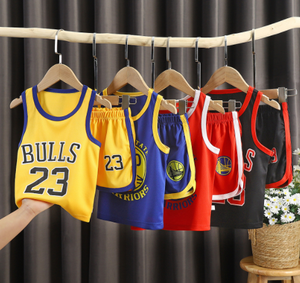 Ensembles de vêtements sans manches de sueur d'été pantalons d'échauffement tenues de maillot de golf garçons être cool - Product Image 2