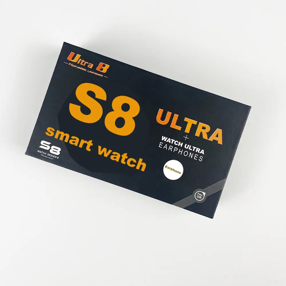 Series 2023 S8 Ultra 8 Smart Watch Series 8 Phone Call Reloj Inteligente Waterproof Smartwatch With Headphones Headsets Earbuds 2 In 1