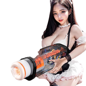 全自动智能成人用品飞机杯加热伸缩旋转自慰器厂家直销性玩具 - Product Image 1