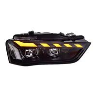 Ensemble de phares LED pour Audi Q5 8R 2008-2017, look RS, DRL, clignotants séquentiels, lentille de projecteur, lampe de retrofit
