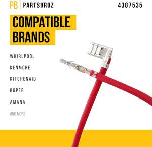 PartsBroz 220V compresor relé sobrecarga Kit Compatible para <span class=keywords><strong>Whirlpool</strong></span> Roper refrigeradores reemplazo para AP3108472 hogar - Product Image 5
